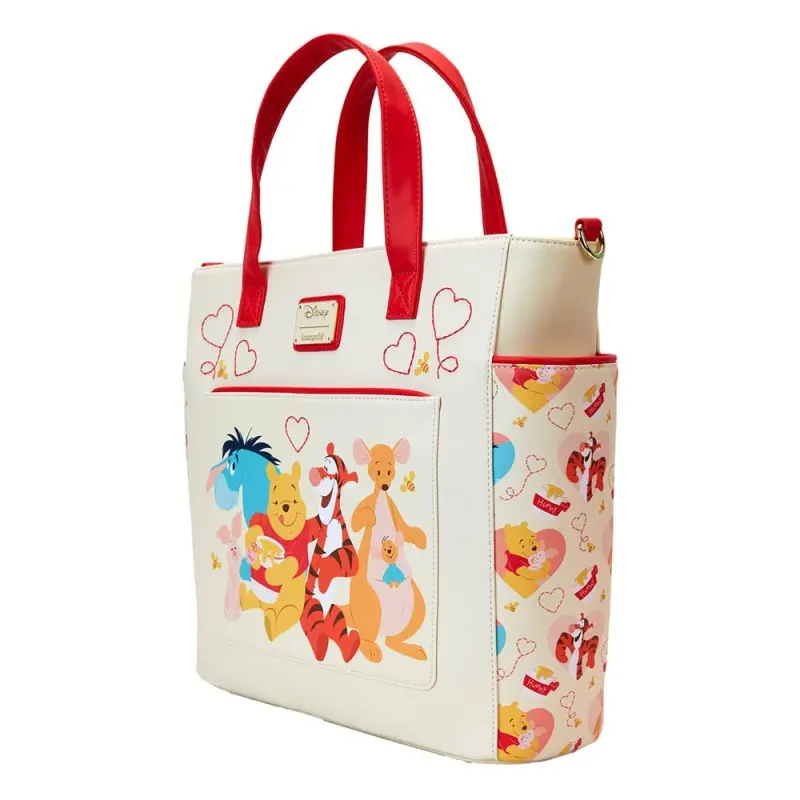 Disney by Loungefly Sac à bandoulière avec porte-monnaie Winnie the Pooh Love  | 0671803534346