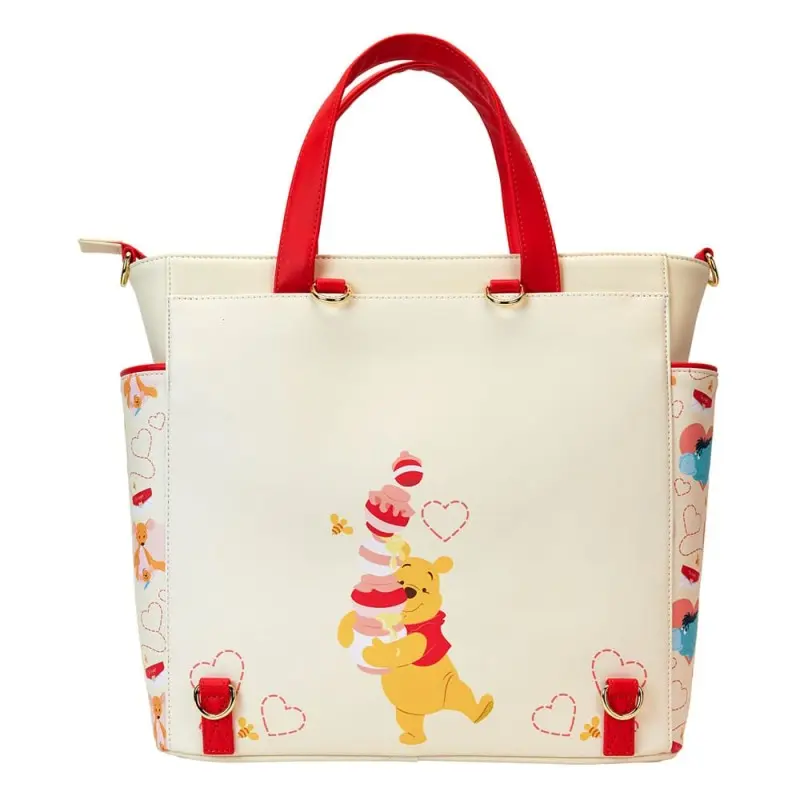 Disney by Loungefly Sac à bandoulière avec porte-monnaie Winnie the Pooh Love  | 0671803534346