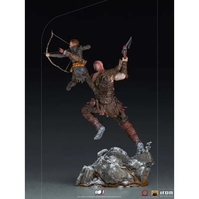 God of War statuette 1/10 BDS Art Scale Kratos & Atreus 34 cm | 0609963128457