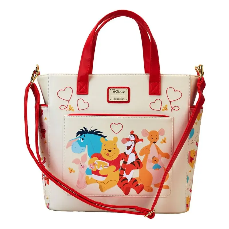 Disney by Loungefly Sac à bandoulière avec porte-monnaie Winnie the Pooh Love  | 0671803534346