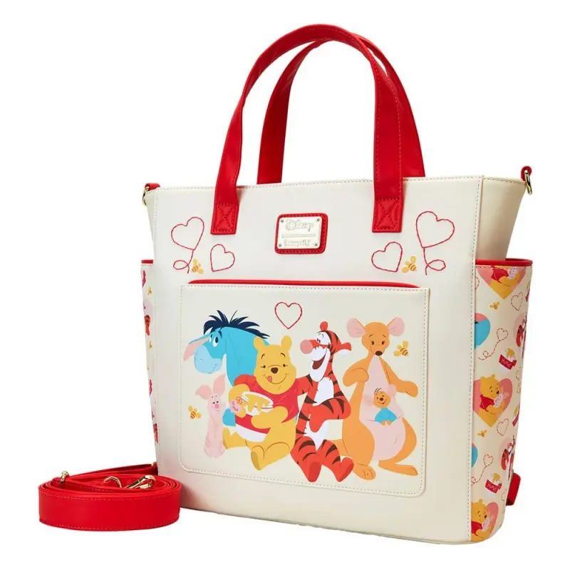 Disney by Loungefly Sac à bandoulière avec porte-monnaie Winnie the Pooh Love  | 0671803534346