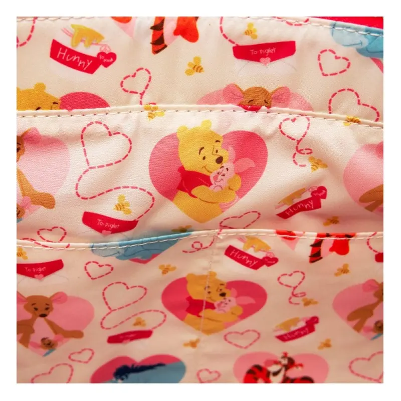 Disney by Loungefly Sac à bandoulière avec porte-monnaie Winnie the Pooh Love  | 0671803534346