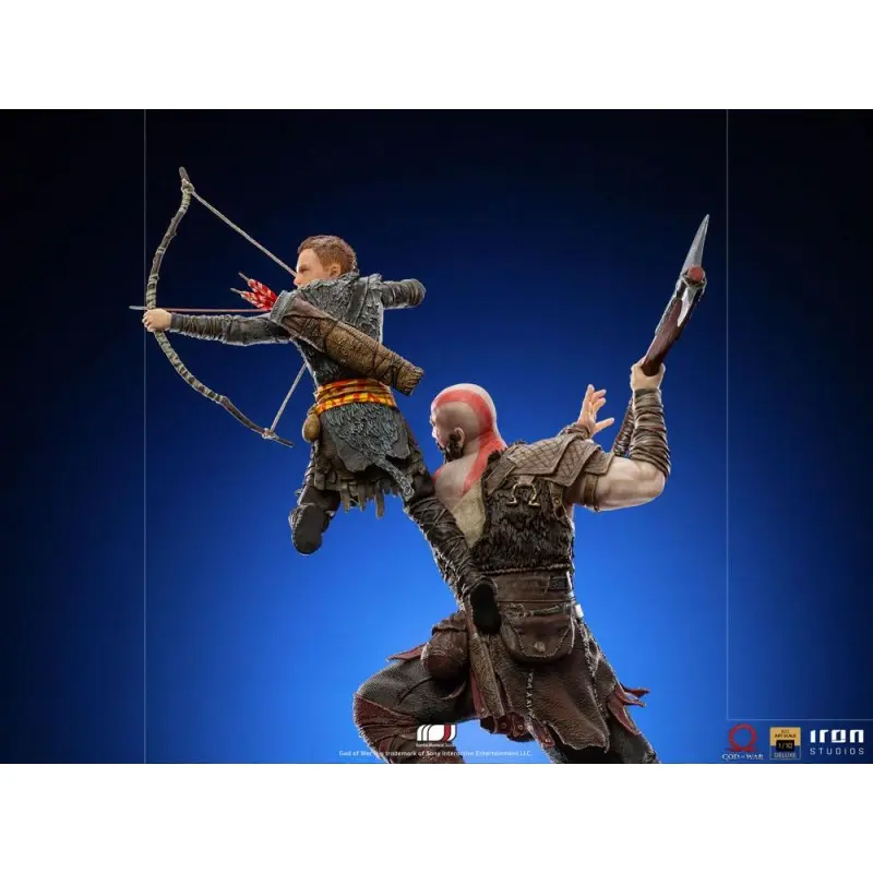 God of War statuette 1/10 BDS Art Scale Kratos & Atreus 34 cm | 0609963128457