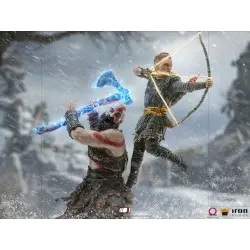 God of War statuette 1/10 BDS Art Scale Kratos & Atreus 34 cm | 0609963128457