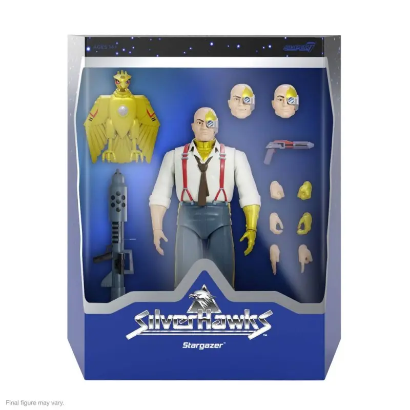 SilverHawks figurine Ultimates Commander Stargazer 18 cm | 0840049825659