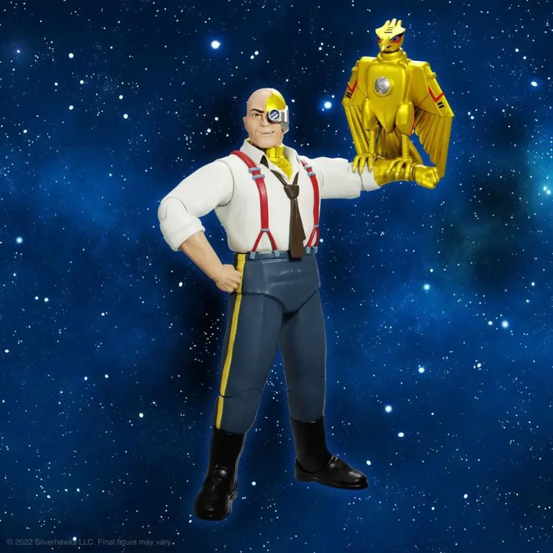 SilverHawks figurine Ultimates Commander Stargazer 18 cm | 0840049825659