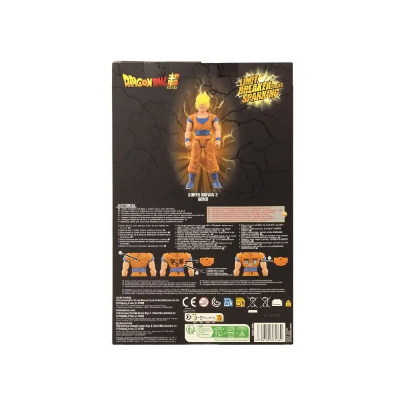 Dragon Ball Super Limit Breaker Series Sparking figurine Super Saiyan 2 Goku 30 cm | 3296580385669