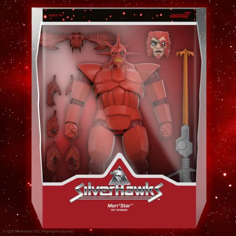 SilverHawks figurine Ultimates Mon*Star (Toy Version) 18 cm | 0840049830202