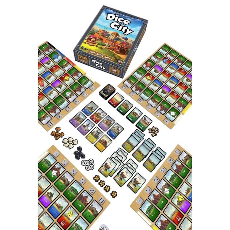 jeu : Dice City
éditeur : Boom Boom Games
version française