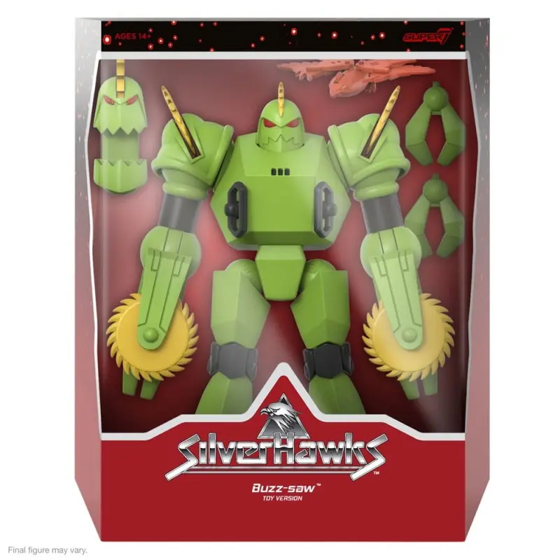 SilverHawks figurine Ultimates Buzz-Saw (Toy Version) 18 cm | 0840049830196