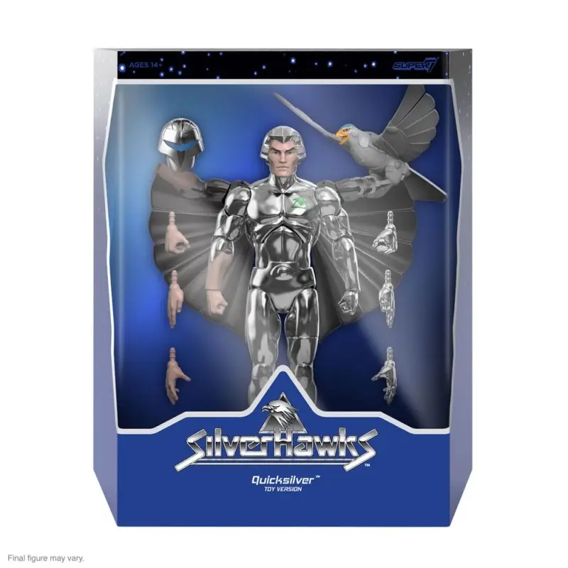 SilverHawks figurine Ultimates Quicksilver (Toy Version) 18 cm | 0840049830172