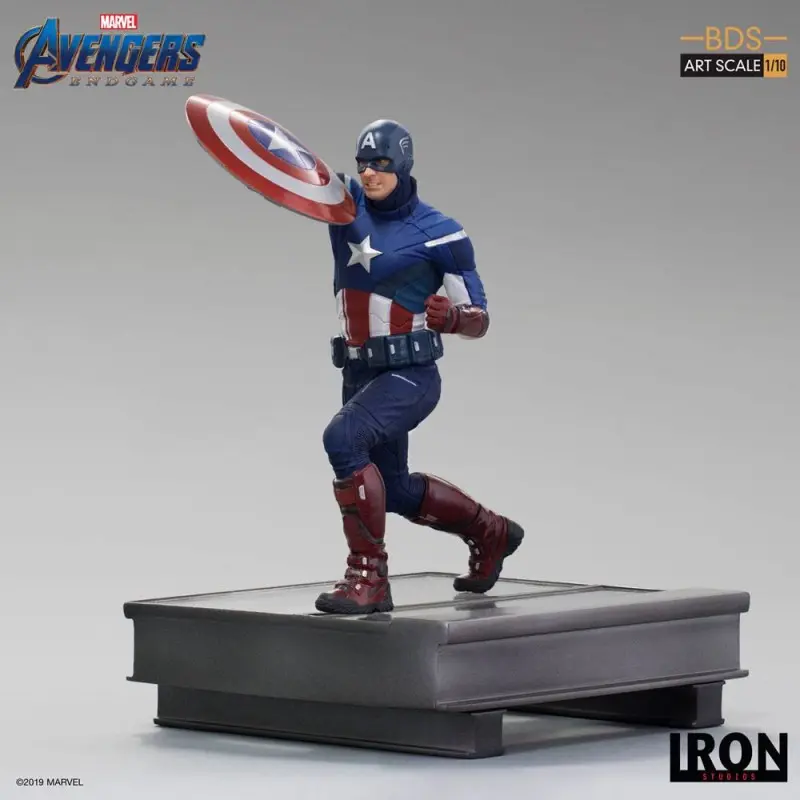 Avengers : Endgame statuette BDS Art Scale 1/10 Captain America 21 cm | 0736532715043