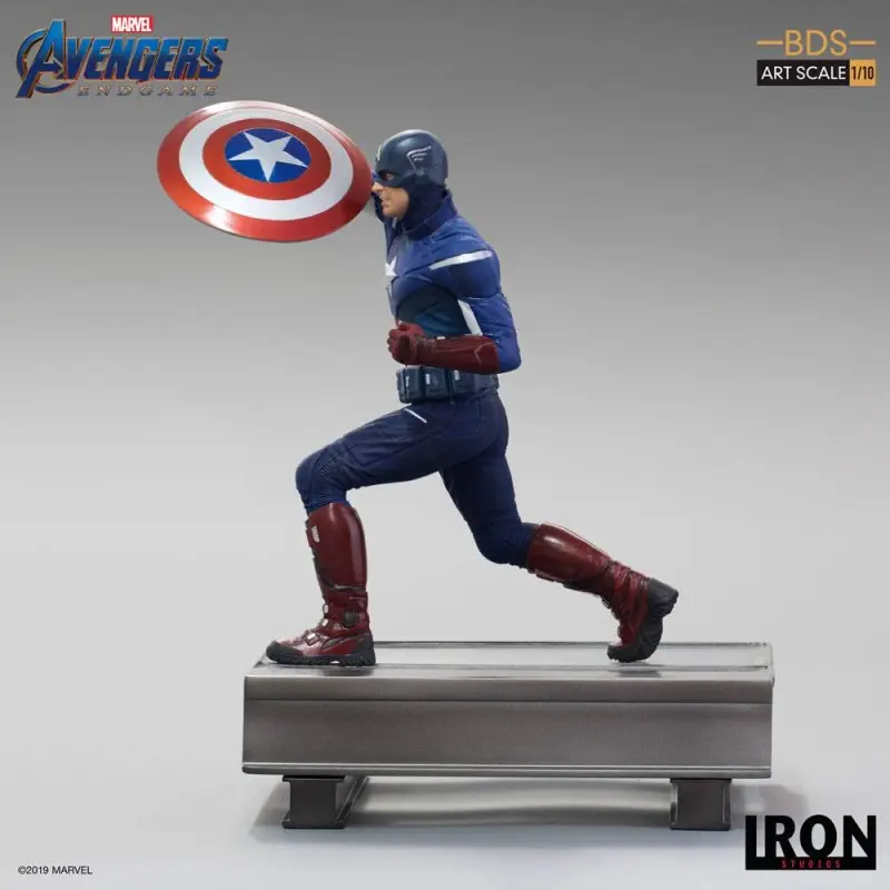 Avengers : Endgame statuette BDS Art Scale 1/10 Captain America 21 cm | 0736532715043