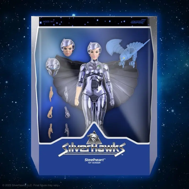 SilverHawks figurine Ultimates Steelheart (Toy Version) 18 cm | 0840049830189