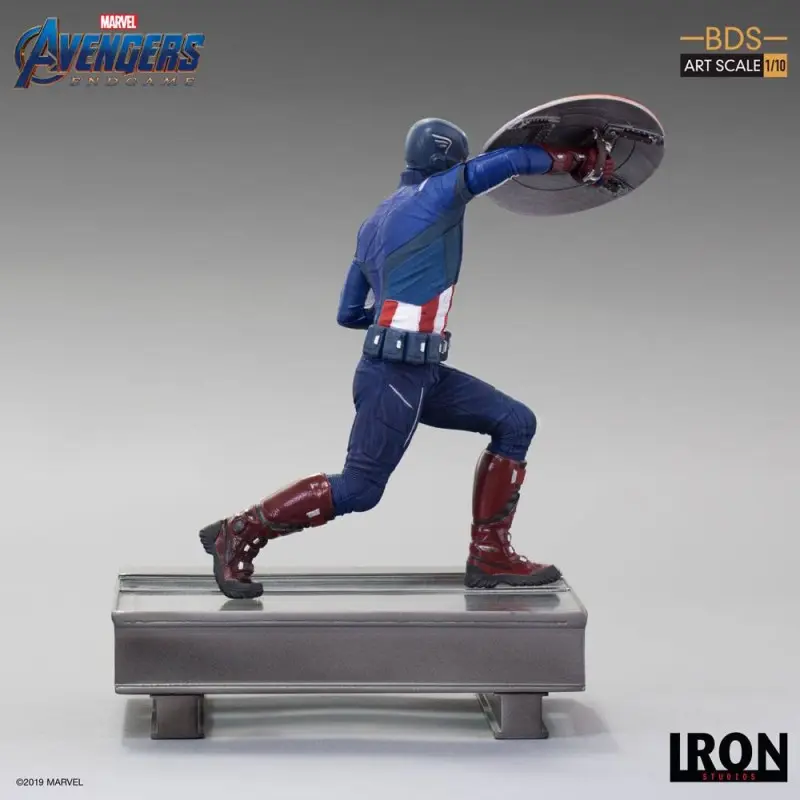 Avengers : Endgame statuette BDS Art Scale 1/10 Captain America 21 cm | 0736532715043