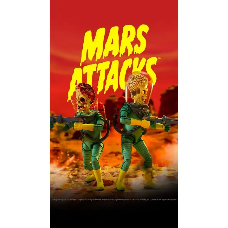Mars Attacks figurine Ultimates Martian Wave 1 18 cm | 0840049834385