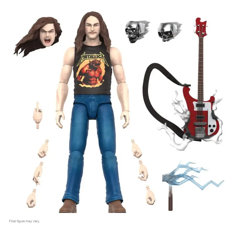 Metallica Wave 2 figurine Ultimates Cliff Burton 18 cm | 0840049886636