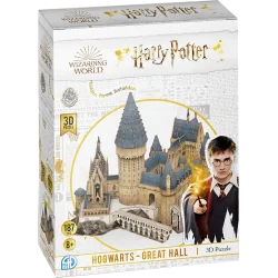 Licentie: Harry Potter
Product: Puzzel 3D-modelbouw - De Grote Kamer
Uitgever: 4D Cityscape Worldwide Limited