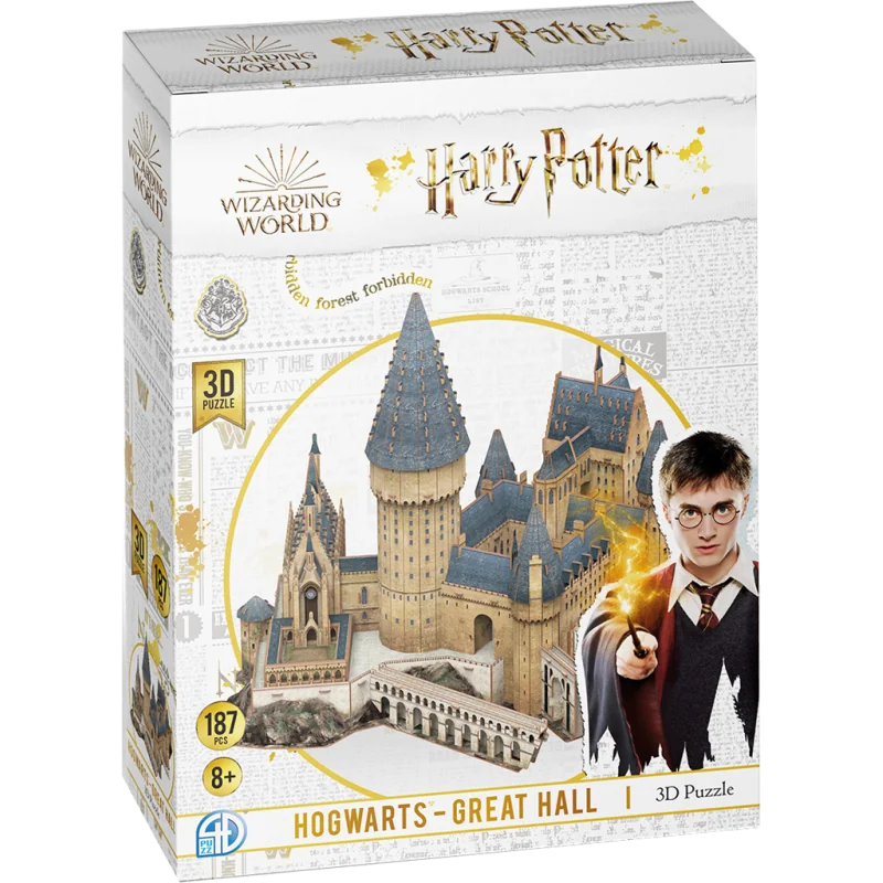 licence : Harry Potter
produit : Puzzle 3D Model Kit - La grande salle
éditeur : 4D Cityscape Worldwide Limited