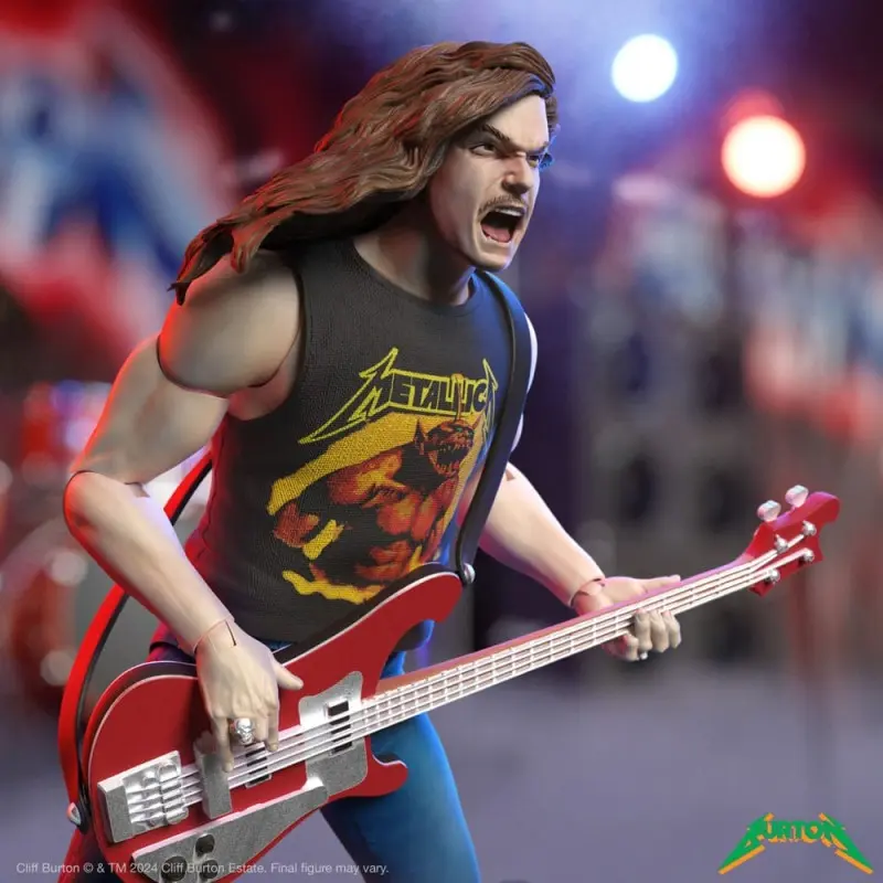 Metallica Wave 2 figurine Ultimates Cliff Burton 18 cm | 0840049886636