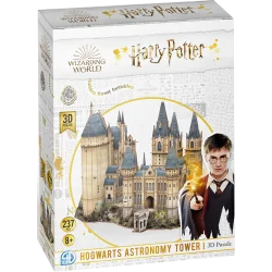 licence : Harry Potter produit : Puzzle 3D Model Kit - La tour d'astronomie éditeur : 4D Cityscape Worldwide Limited