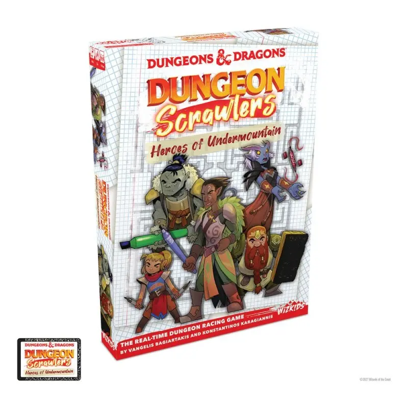 D&D Dungeon Scrawlers: Heroes of Undermountain jeu de plateau *ANGLAIS* | 0634482875292