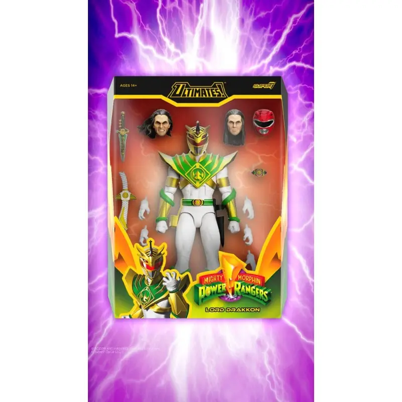 Power Rangers figurine Ultimates Mighty Morphin Power Rangers Lord Drakkon 18 cm | 0840049848870