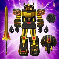 Power Rangers figurine Ultimates Megazord (Black/Gold) 18 cm | 0840049882010