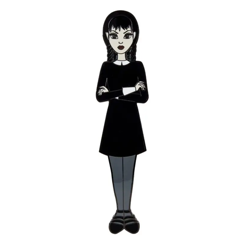 Wednesday by Loungefly Pin set 4 pin's émaillés Wednesday Addams Paper Doll 3 cm  | 0671803528574