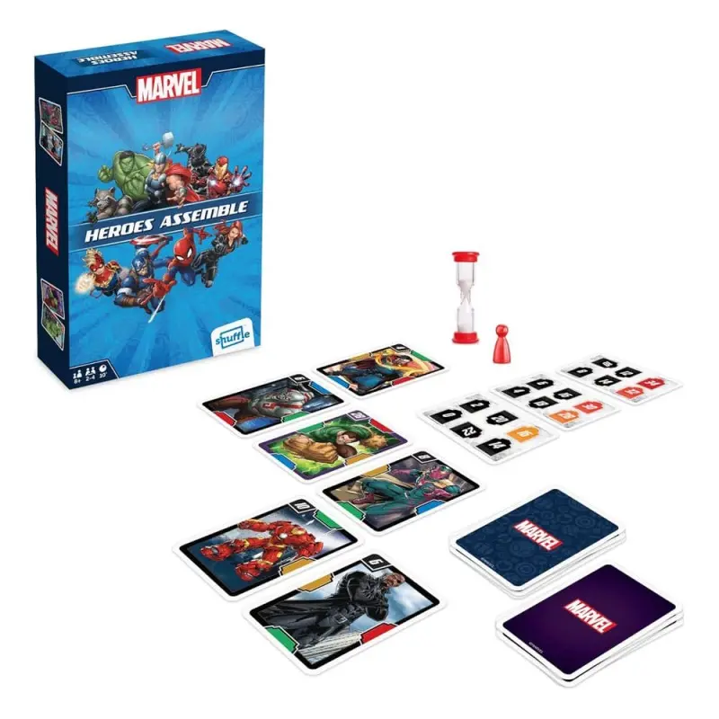 Marvel jeux de cartes Shuffle Heroes Assemble | 5411068863219