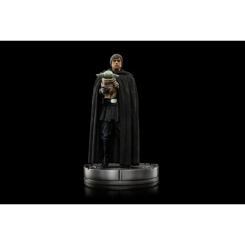 Star Wars The Mandalorian statuette 1/10 Art Scale Luke Skywalker et Grogu 21 cm | 0618231950362