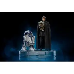 Star Wars The Mandalorian statuette 1/10 Art Scale Luke Skywalker et Grogu 21 cm | 0618231950362