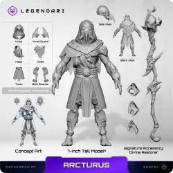 Legendari figurine 1/10 Arcturus 18 cm | 0850066012048