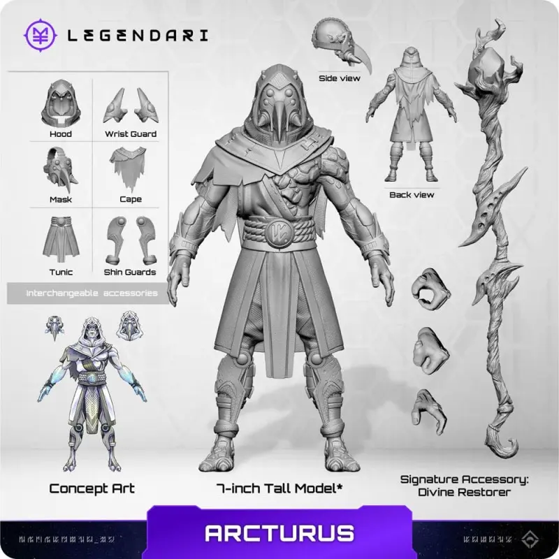 Legendari figurine 1/10 Arcturus 18 cm | 0850066012048