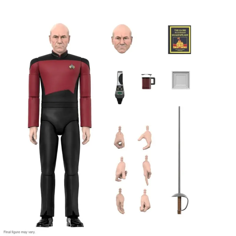 Star Trek: The Next Generation figurine Ultimates Captain Picard 18 cm | 0840049830059