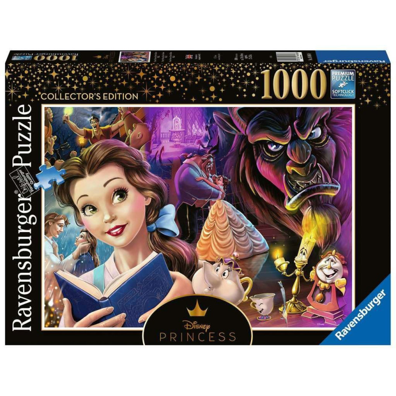 licence : Disney produit : Ravensburger Puzzle - Disney Princess : Belle - (1000 pièces) éditeur : Ravensburger