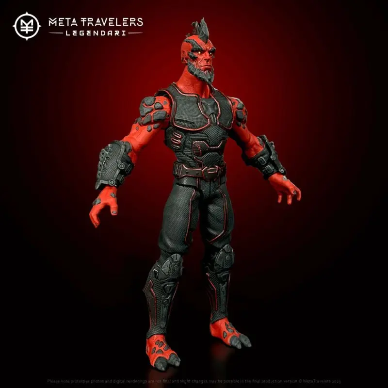 Legendari figurine 1/10 Crimson Enforcer 18 cm | 0850066012055