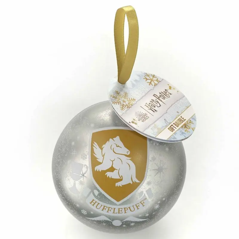 Harry Potter décoration sapin avec collier Poufsouffle | 5055583448942