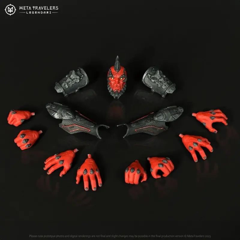 Legendari figurine 1/10 Crimson Enforcer 18 cm | 0850066012055