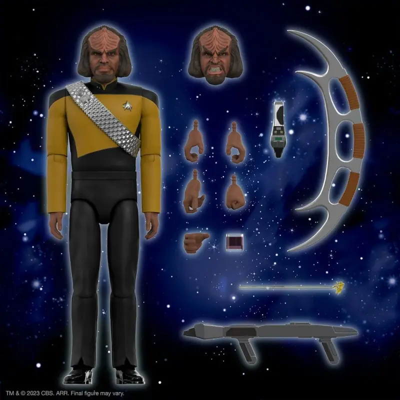 Star Trek: The Next Generation figurine Ultimates Worf 18 cm | 0840049830073