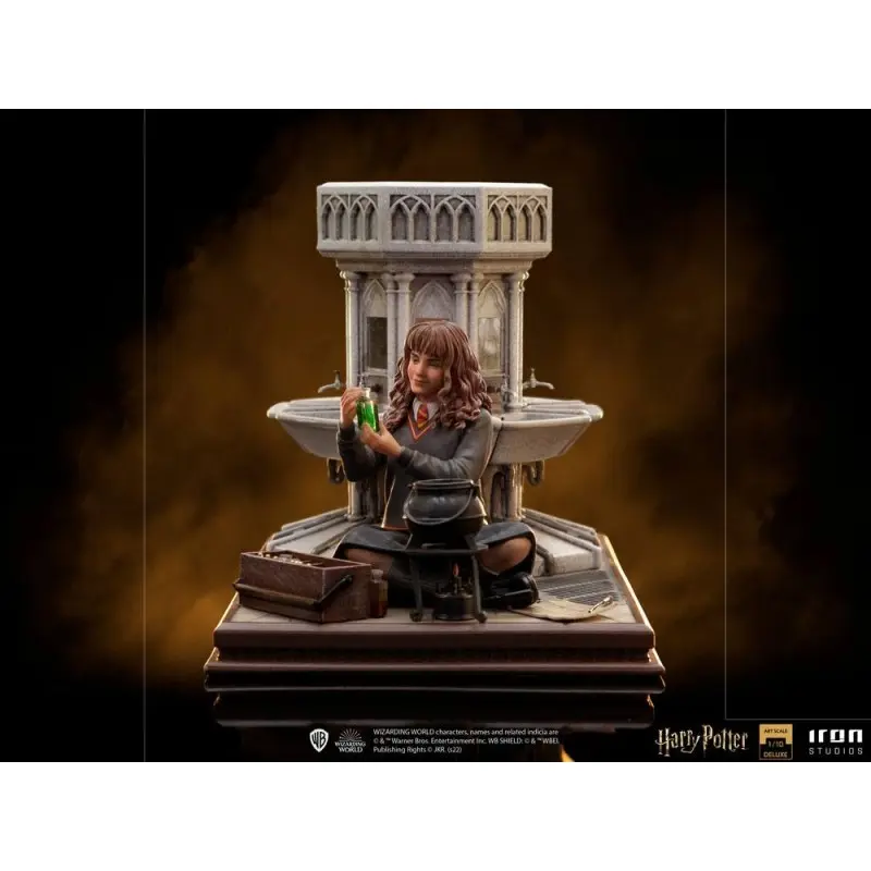 Harry Potter statuette Deluxe Art Scale 1/10 Hermione Granger Polyjuice 14 cm | 0618231950546