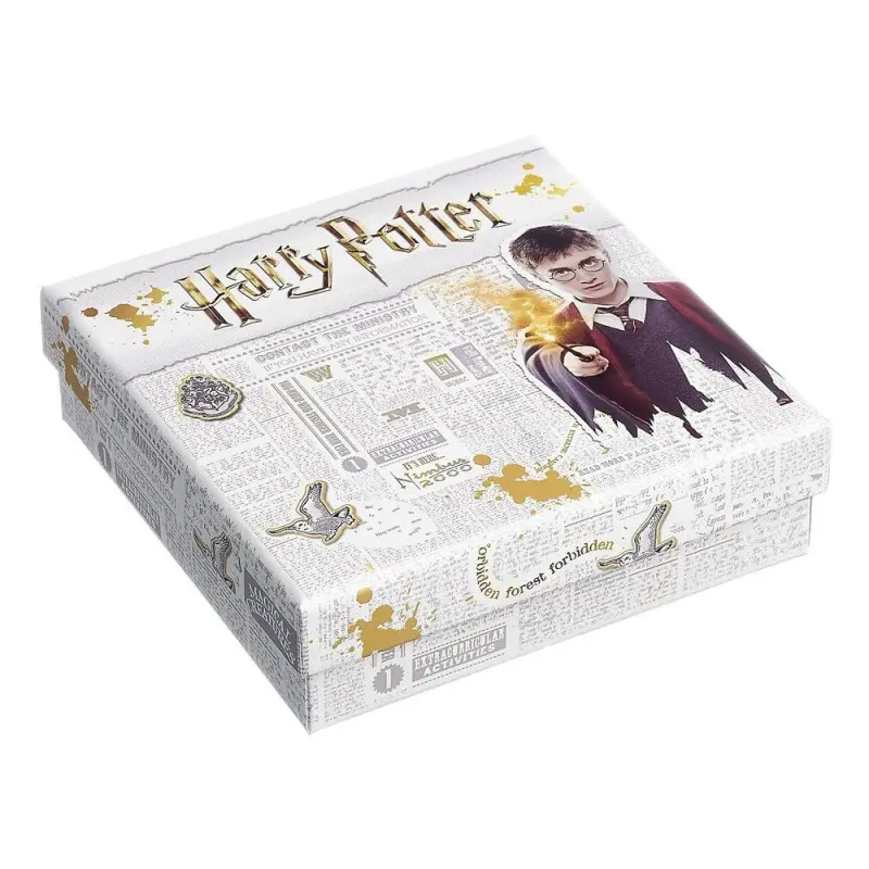 Harry Potter bracelet pour breloques plaqué argent Charm Set Deathly Hallows/Snitch/3 Spell Beads | 5055583422706