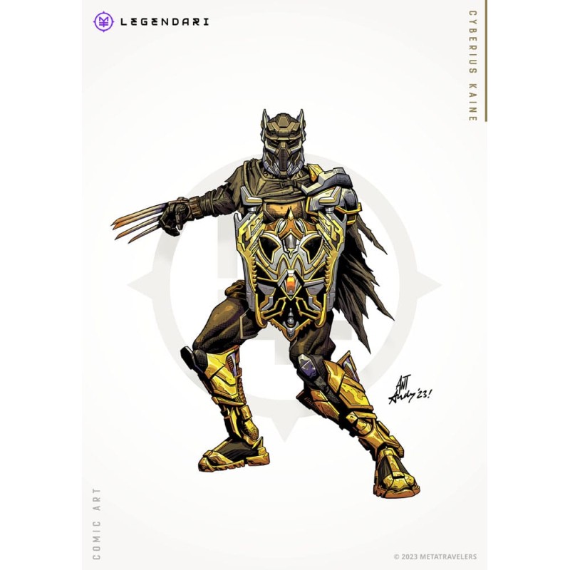Legendari figurine 1/10 Cyberius Kaine 18 cm