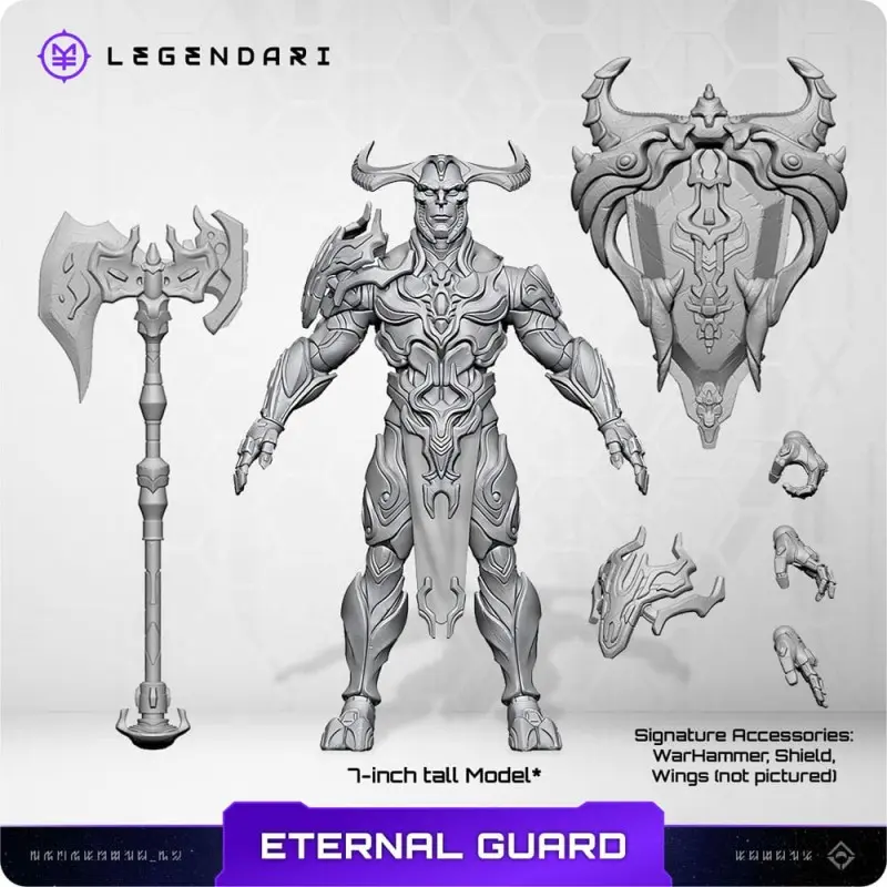 Legendari figurine 1/10 Eternal Guard 18 cm | 0850066012086