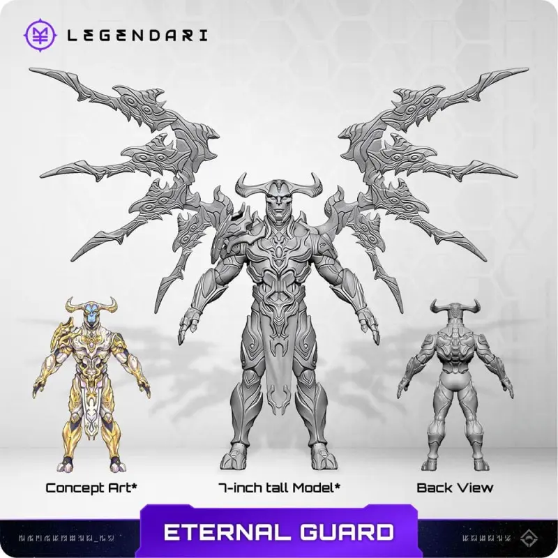 Legendari figurine 1/10 Eternal Guard 18 cm | 0850066012086