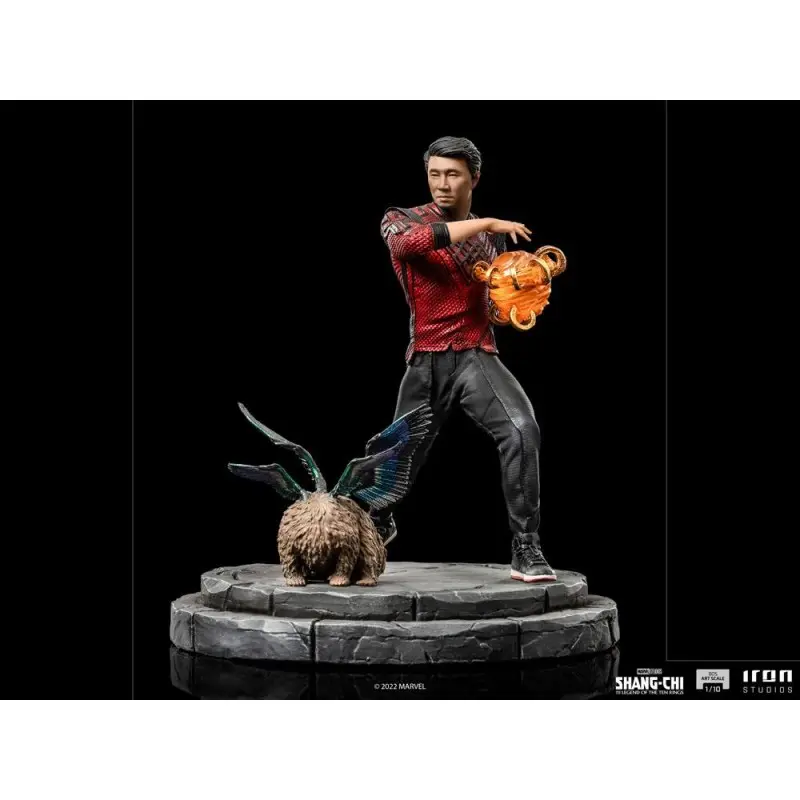 Shang-Chi et la Légende des Dix Anneaux statuette BDS Art Scale 1/10 Shang-Chi & Morris 19 cm | 0618231951086