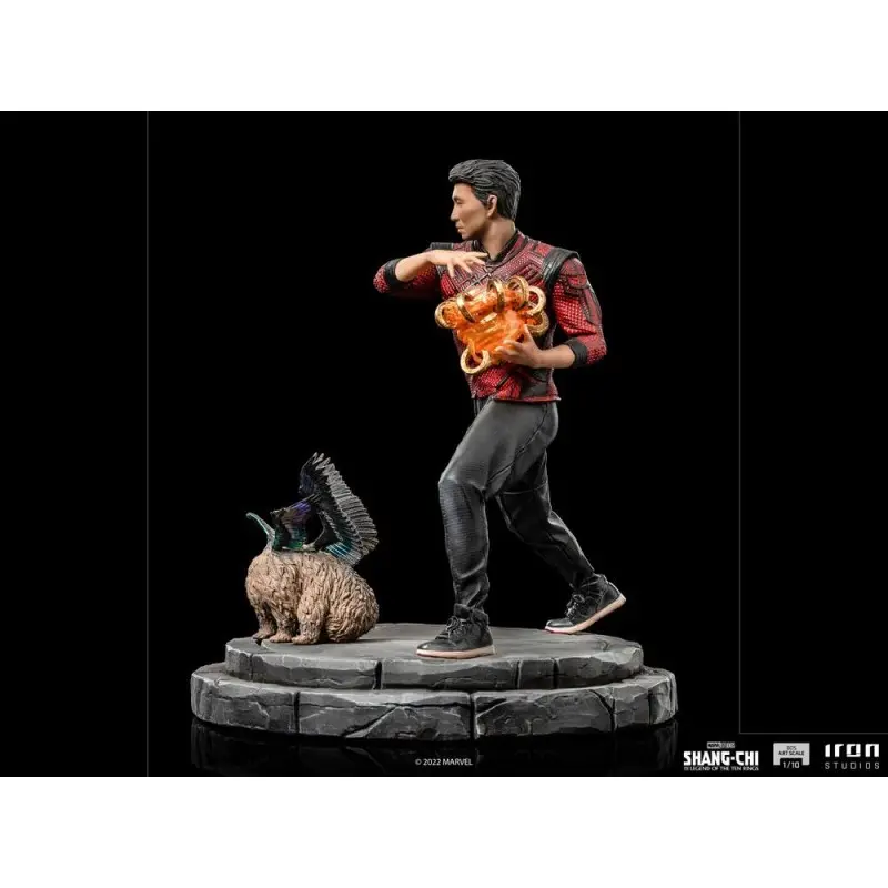 Shang-Chi et la Légende des Dix Anneaux statuette BDS Art Scale 1/10 Shang-Chi & Morris 19 cm | 0618231951086