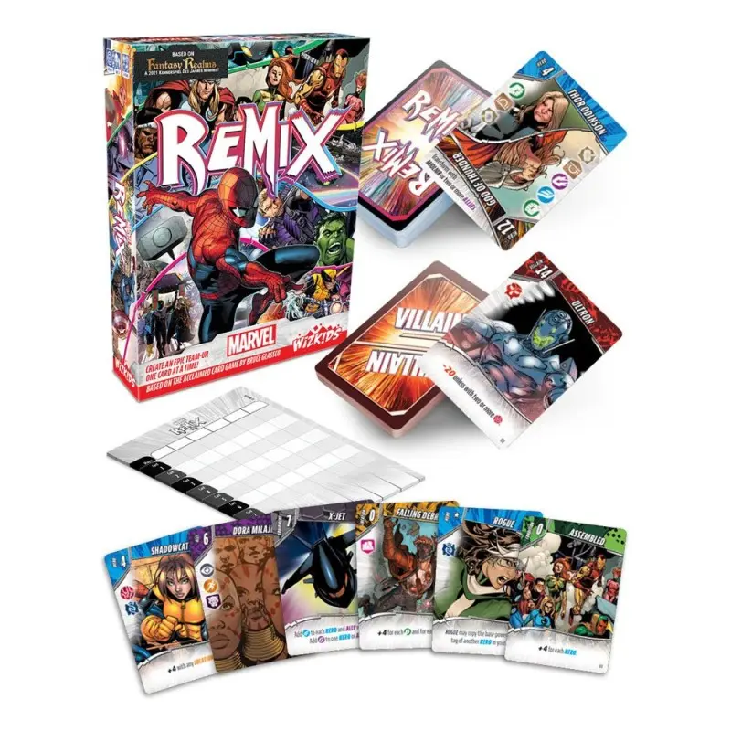 Marvel: Remix jeu de cartes *ANGLAIS* | 0634482875599