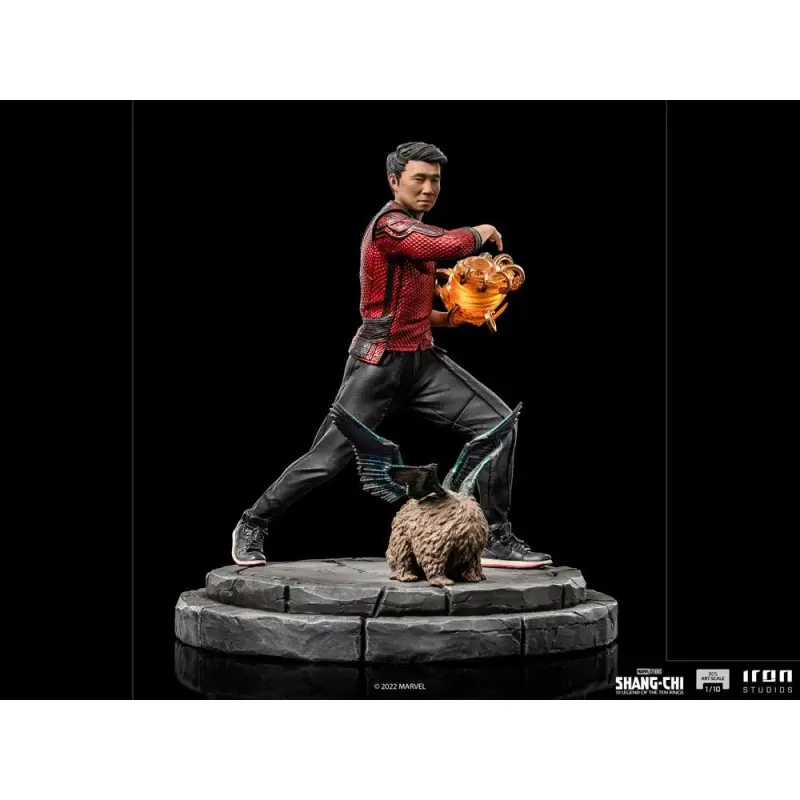 Shang-Chi et la Légende des Dix Anneaux statuette BDS Art Scale 1/10 Shang-Chi & Morris 19 cm | 0618231951086