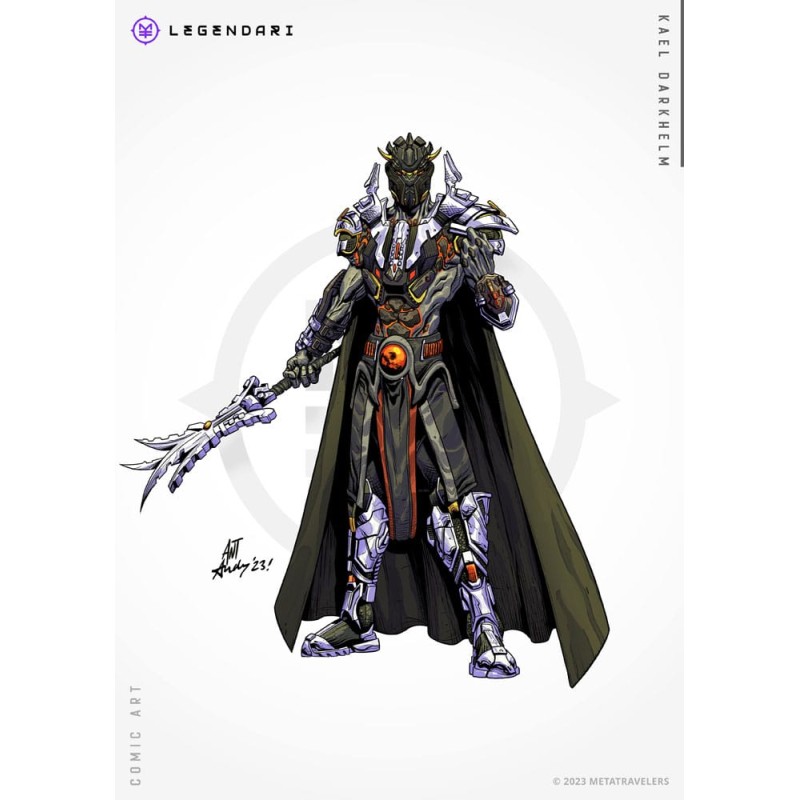 Legendari figurine 1/10 Kael Darkhelm 18 cm